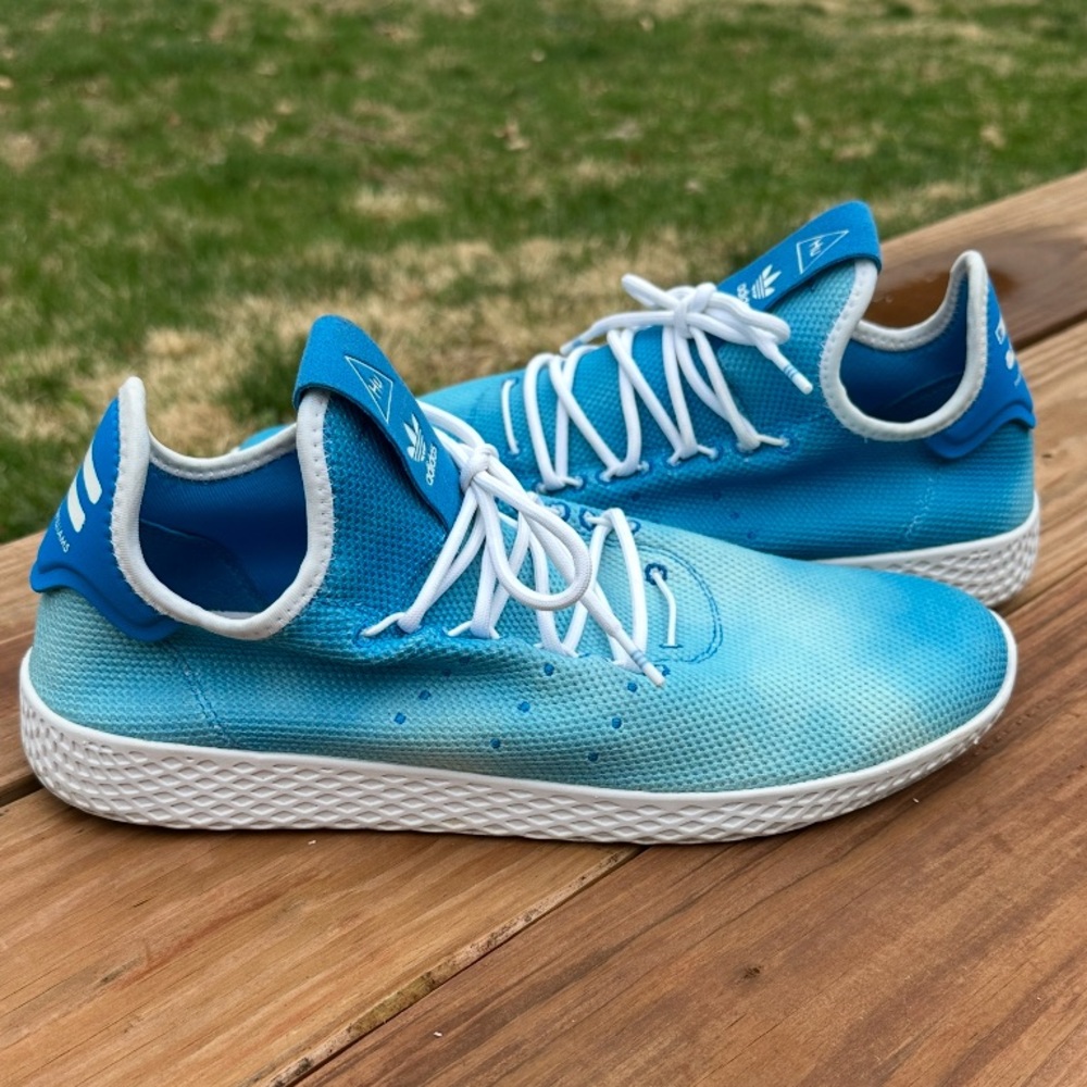 adidas x Pharrell Tennis Hu Holi 'Bright Blue' - Picture 7 of 11
